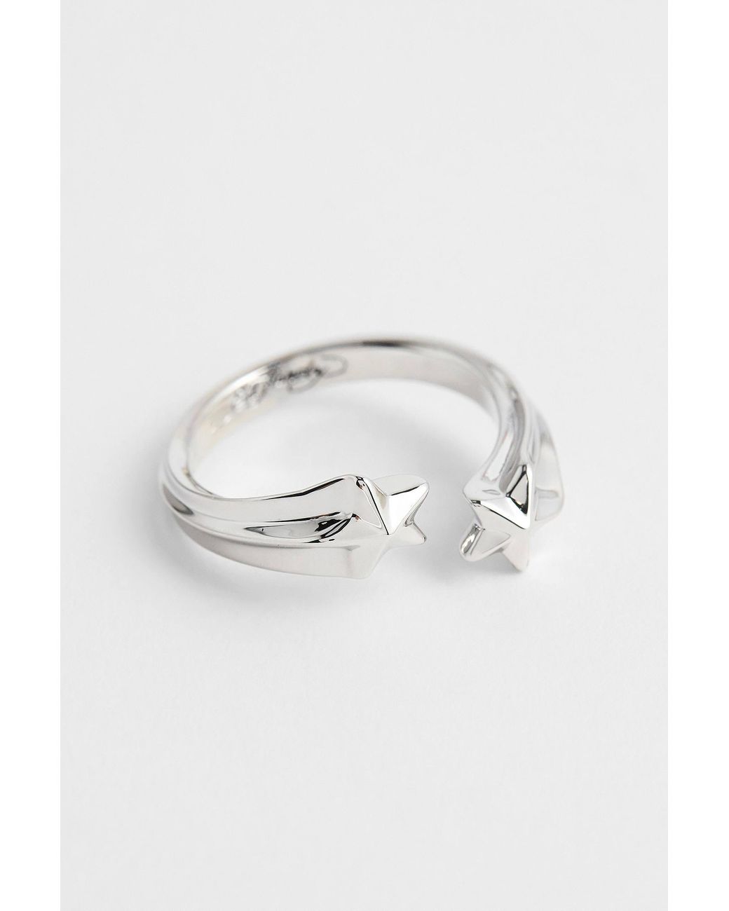 Ed Hardy Metallic Western Star Band Ring for men