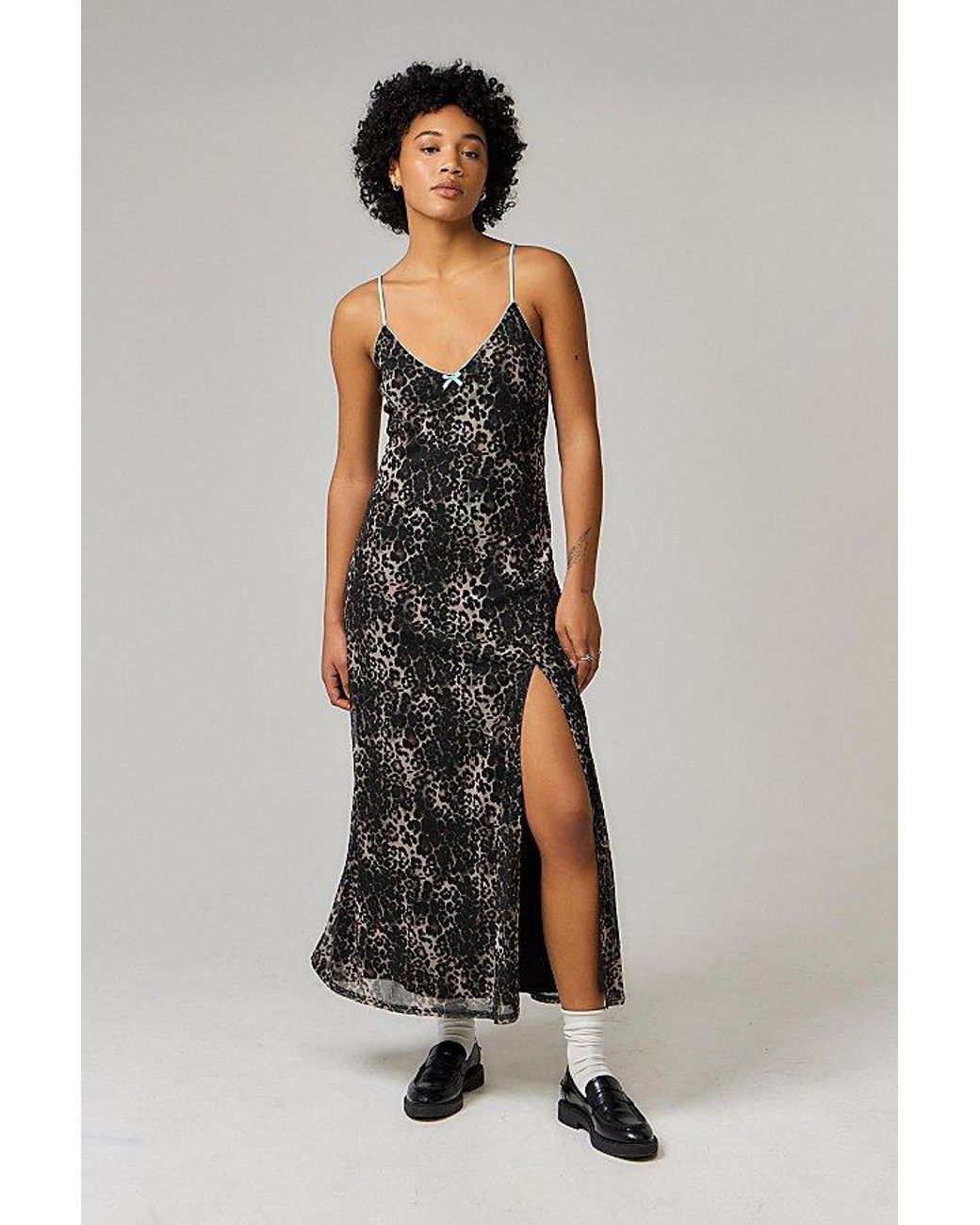 Leopard dress urban outfitters online