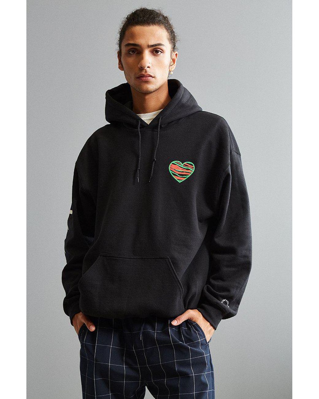 Urban Outfitters A Tribe Called Quest Hoodie Sweatshirt in Black for Men |  Lyst