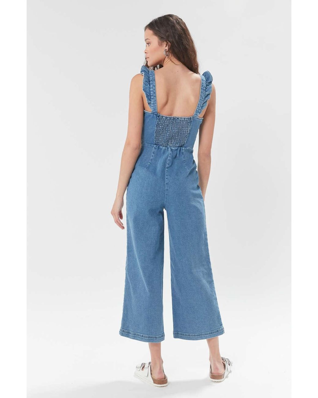 BDG Emmey Jumpsuit in Indigo (Blue 