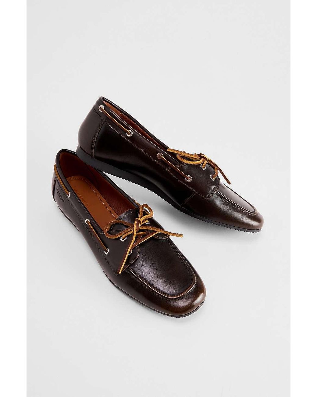 Vagabond Shoemakers Vagabond Brown Hillary Boat Shoes | Lyst UK