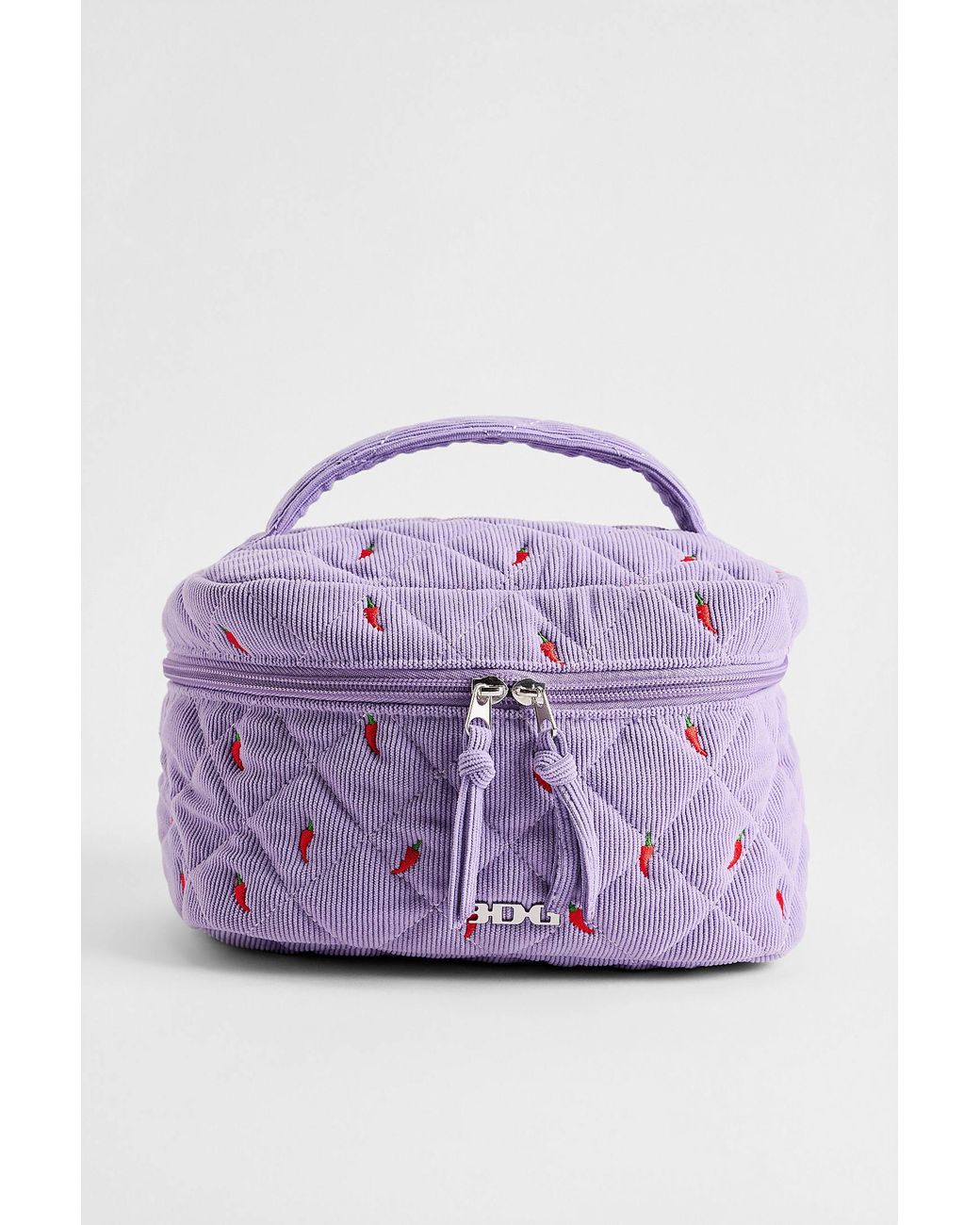 BDG Purple Chilli Embroidered Vanity Case