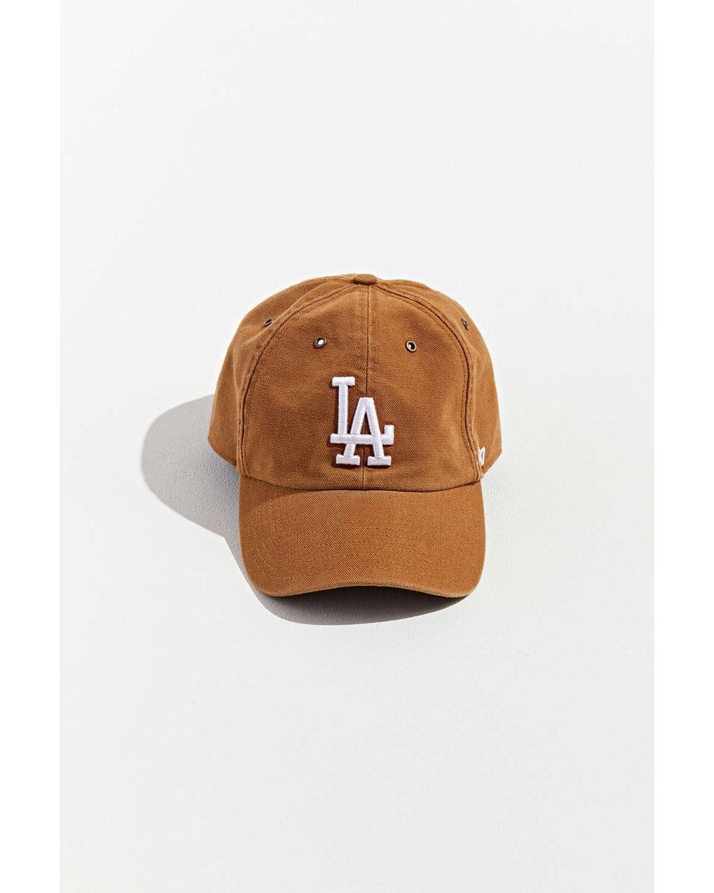 47 Brand X Carhartt Los Angeles Dodgers Dad Baseball Hat in Brown for Men |  Lyst