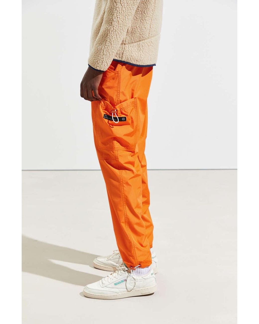 Urban Outfitters Uo Dimi Cargo Wind Pants in Orange for Men | Lyst