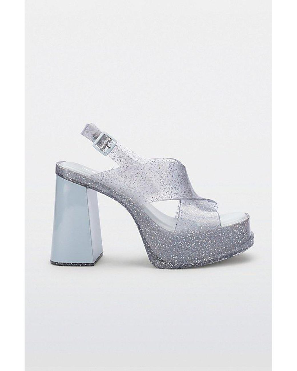 Melissa Blue Dance Jelly Platform Heel