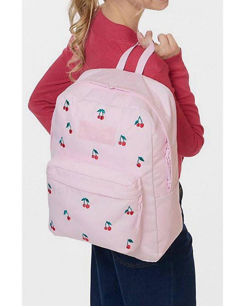 Jansport Pink Superbreak Plus Backpack