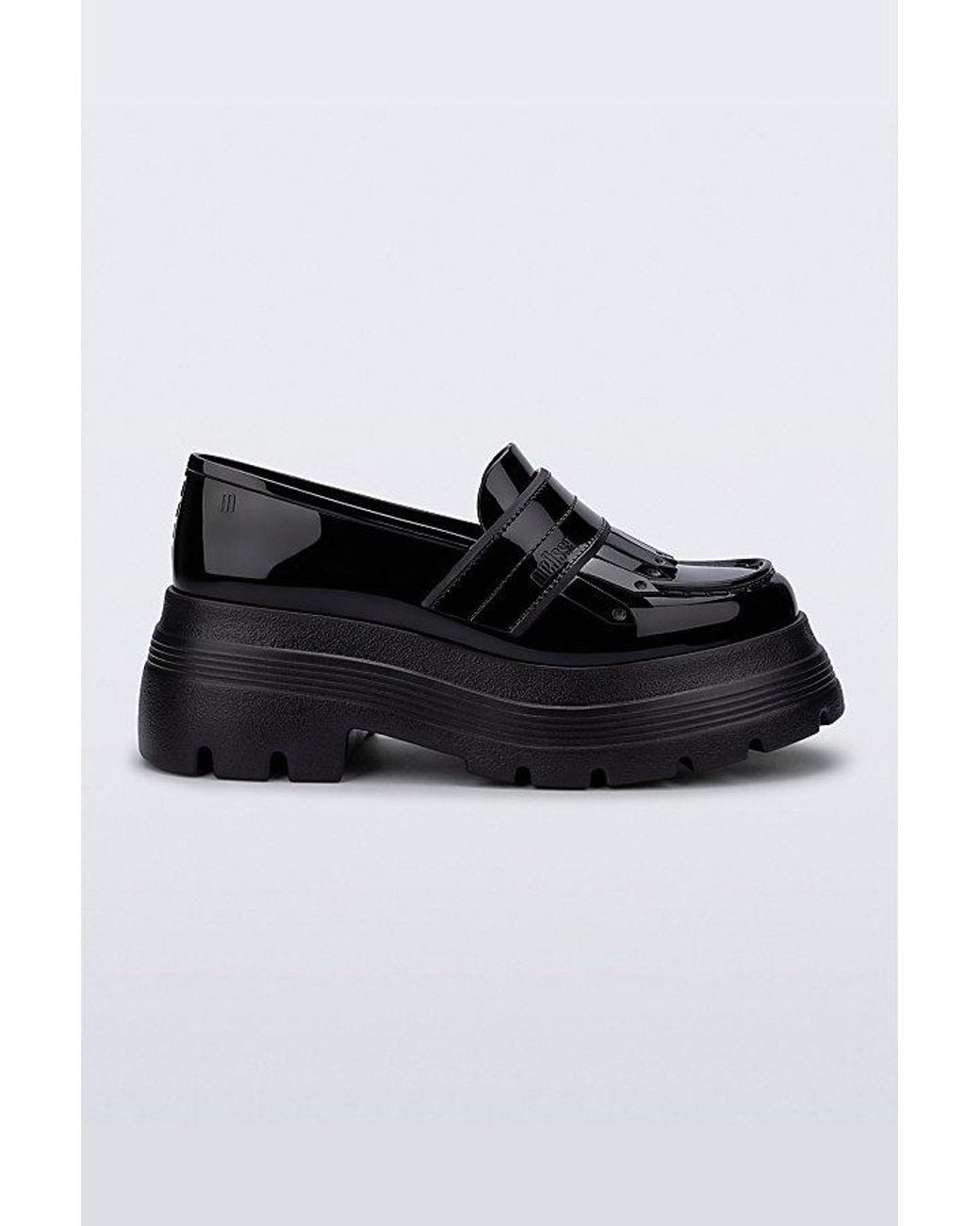 Melissa Black Royal Plus Platform Loafer