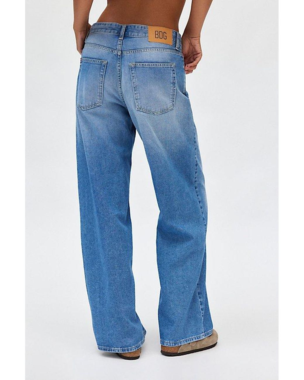 BDG Blue Ozzy Loose Jeans