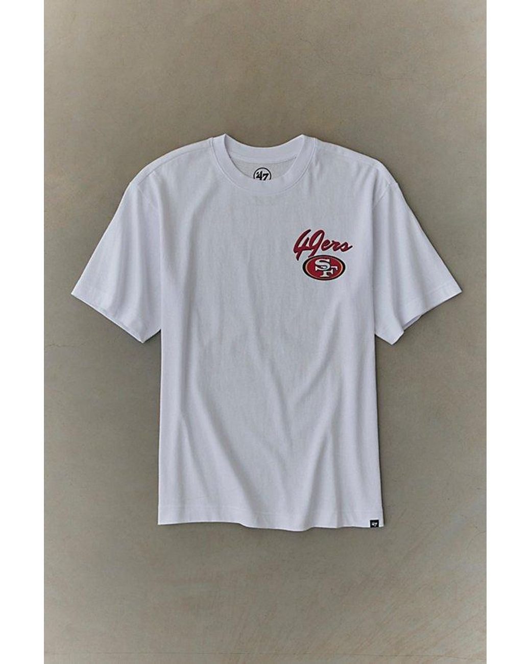 '47 Gray Nfl Backer Script Illustrated Foundation Tee for men