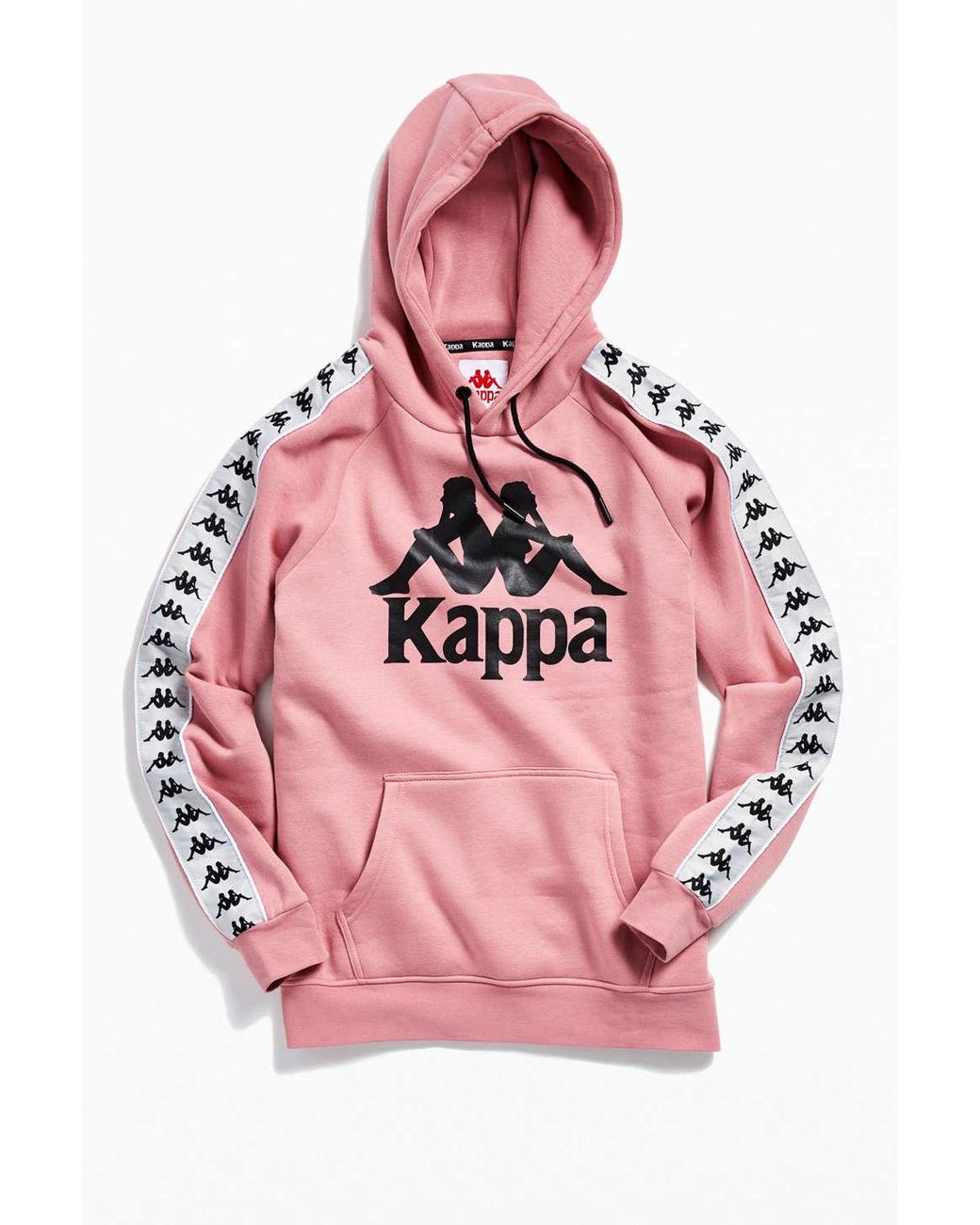 genstand falskhed stille Kappa 222 Banda Hurtado Pullover Hoodie, Pink Grey Sliver Black for Men |  Lyst Canada