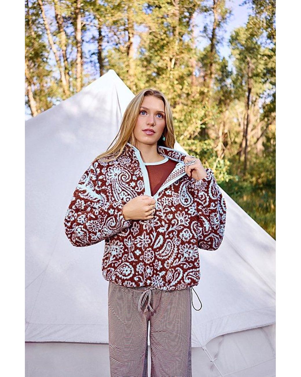 Midnight Lunch Multicolor Outpost Pullover Jacket