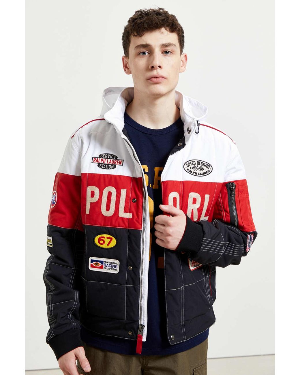 image Antagonist Expect it Polo Ralph Lauren Racing Jacket in Black for Men | Lyst Canada