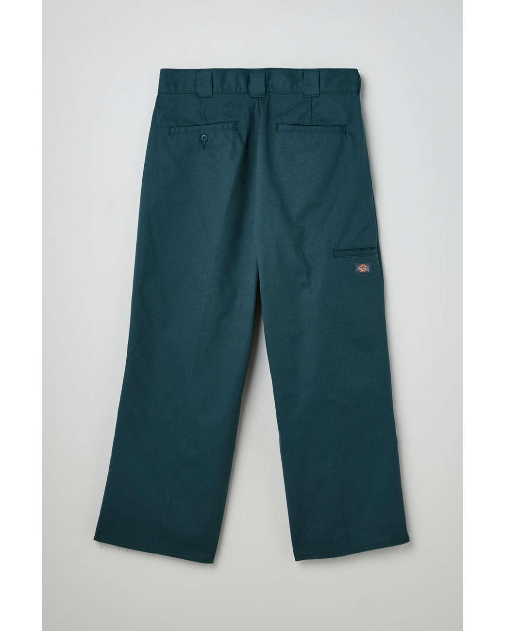 Dickies Uo Exclusive Cropped Double Knee Work Pant In Green at