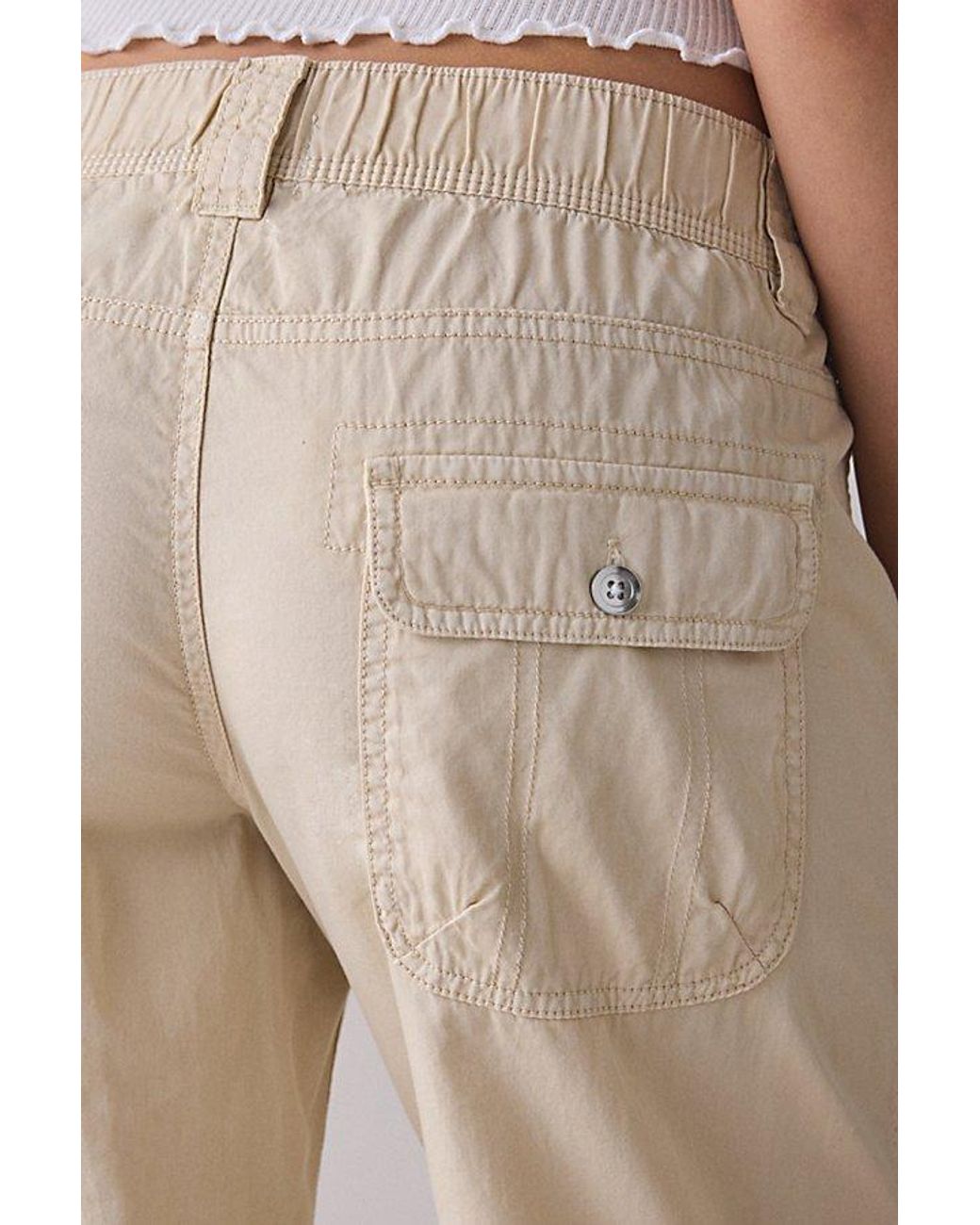 BDG Natural 360 Utility Low-Rise Straight Leg Pant