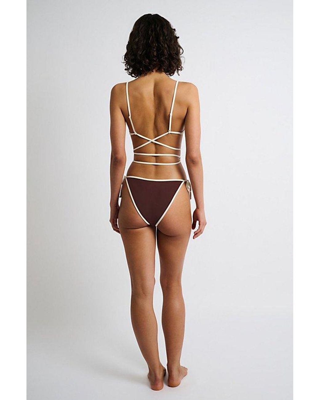 Onia Multicolor Cleo String Bikini Bottom