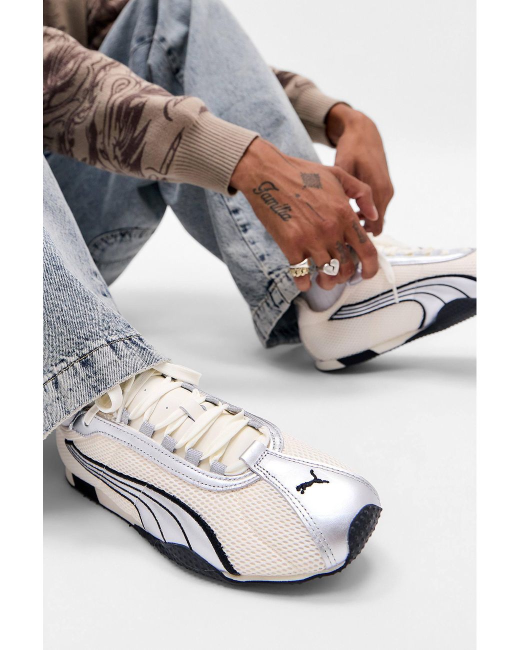PUMA Gray H-street Og Trainers for men