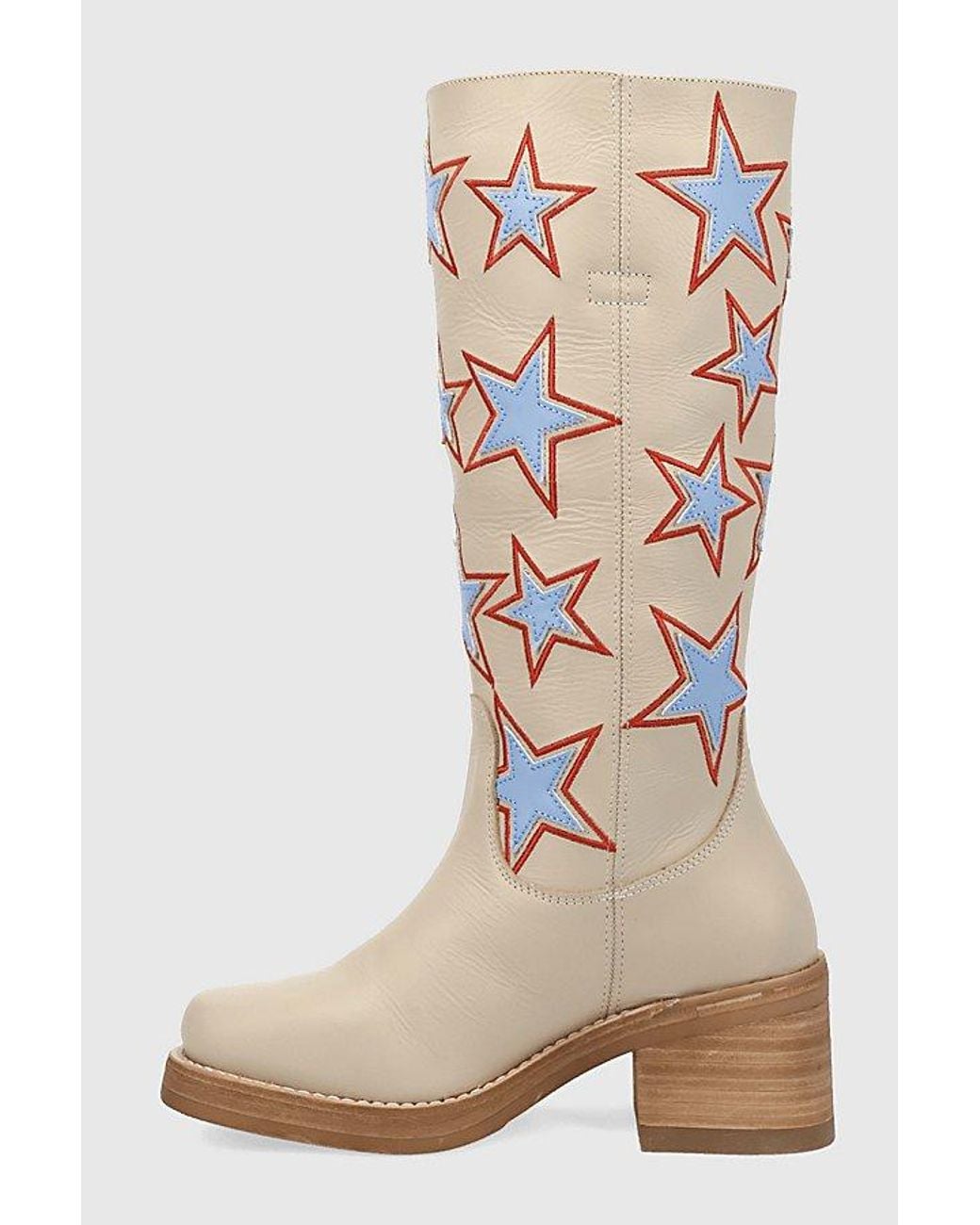 Dingo Natural American Dream Leather Boot