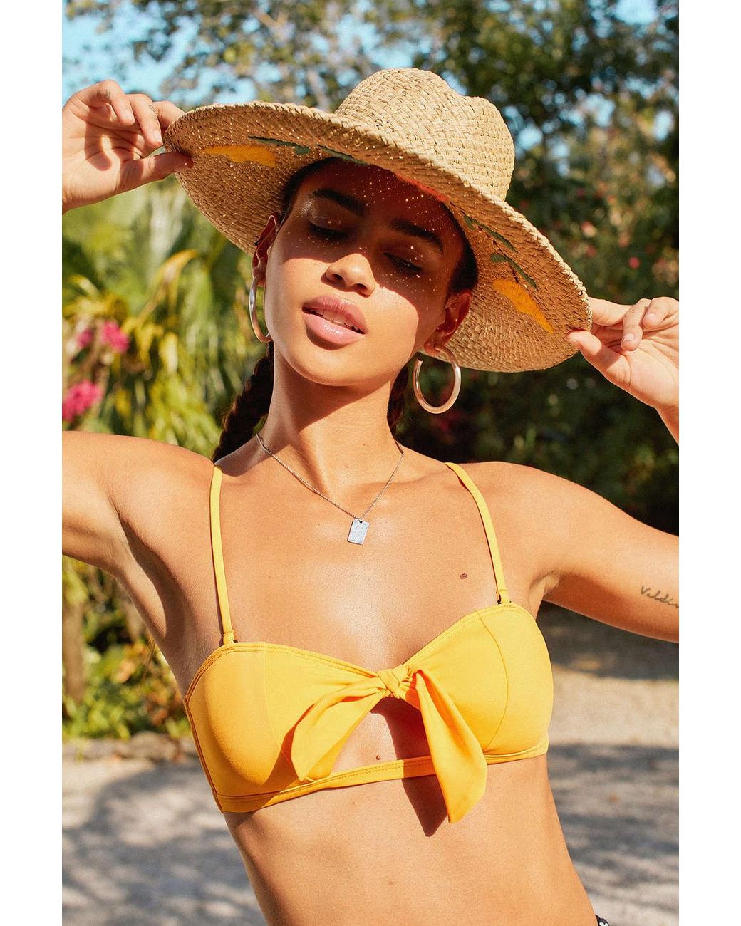 Jenna Ii Floral Embroidered Rancher Hat 
