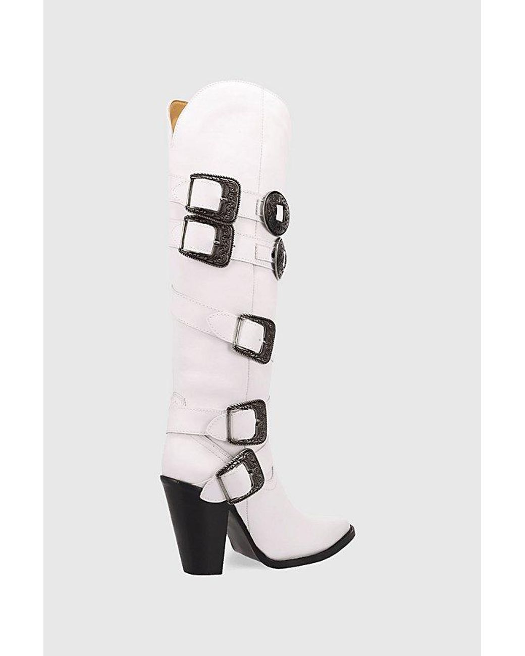 Dingo White Spurwest Leather Boot