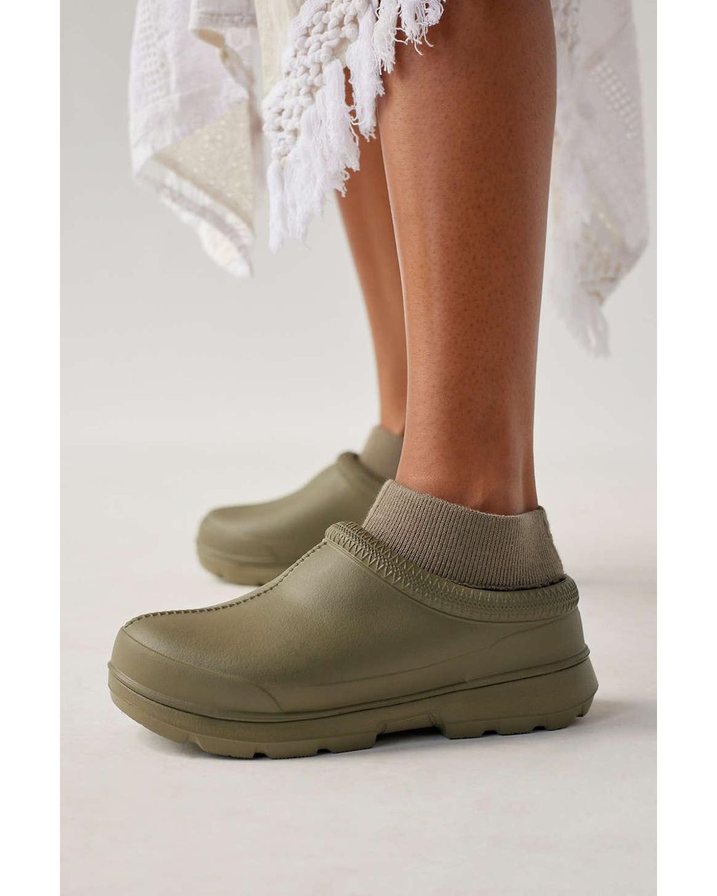 UGG Tasman X Slipper Clog in Green Lyst