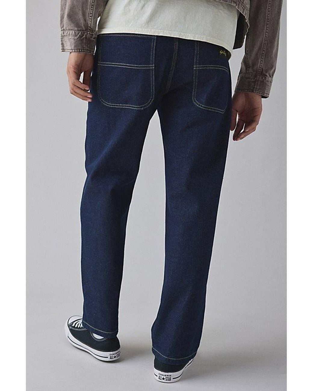 Stan Ray Blue Wide 5 Jeans for men
