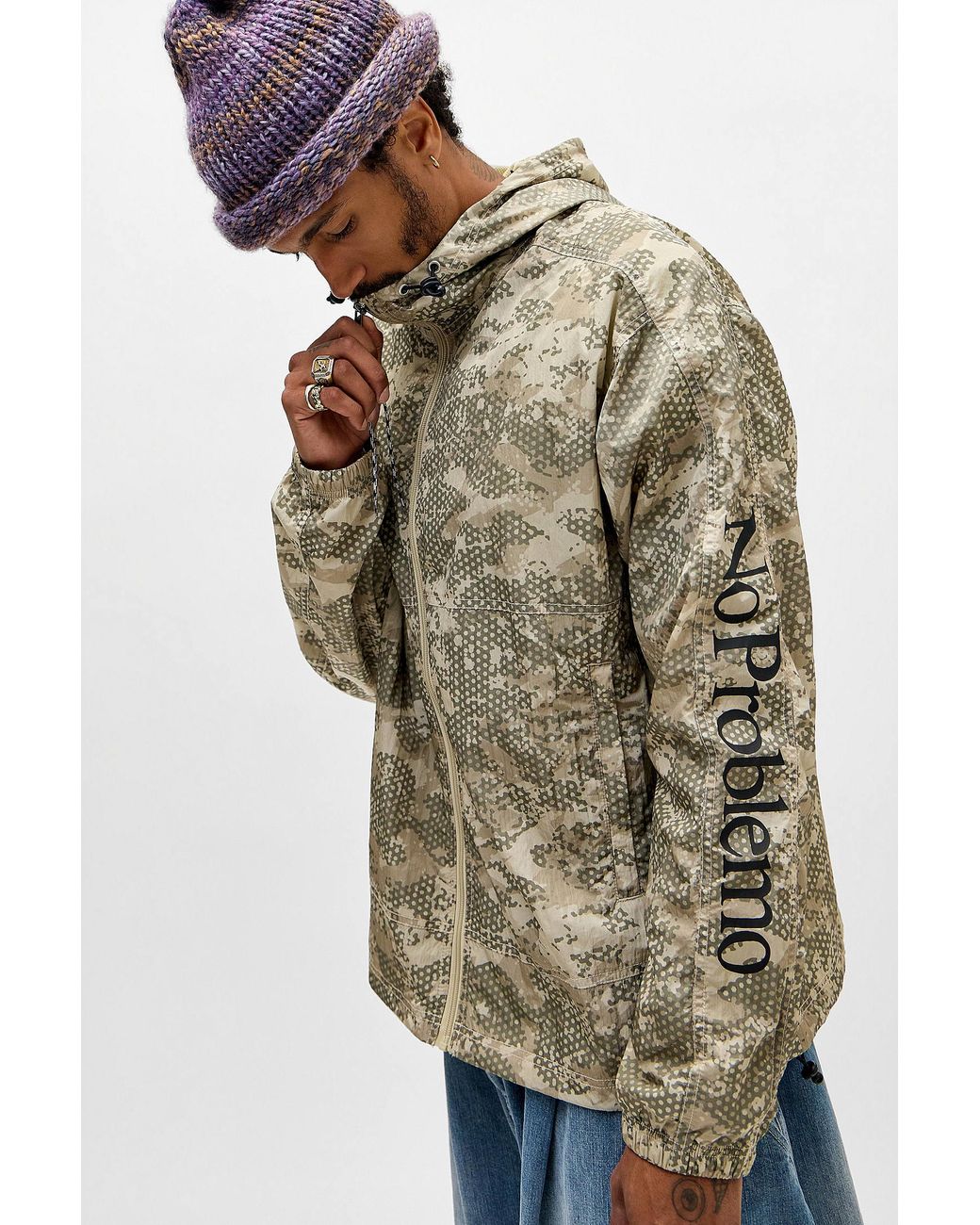 No Problemo Multicolor Forest Jacket Medium At Urban Outfitters for men