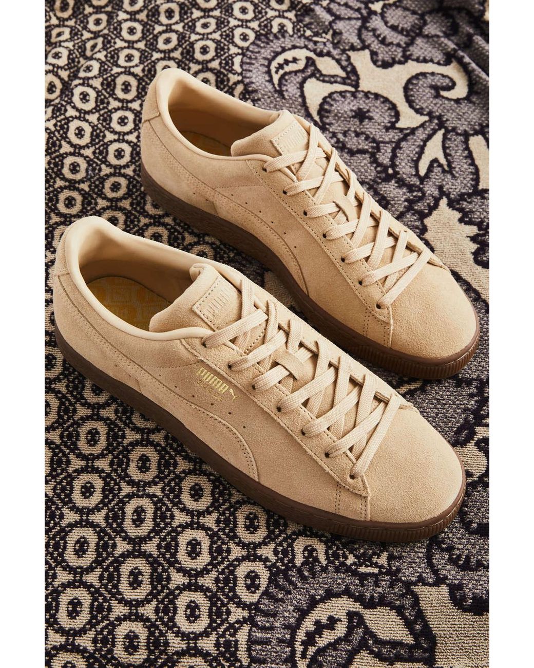 Puma suede brown sale gum