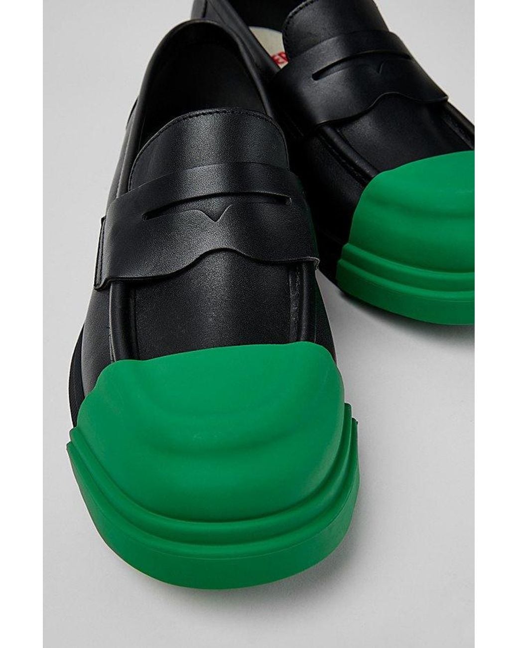 Camper Black Junction Suede Loafers for men