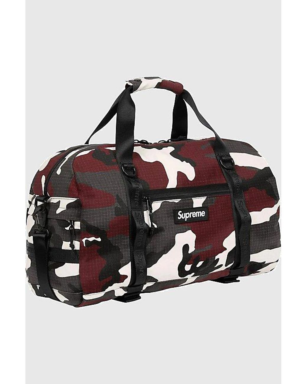 Supreme Black Duffle Bag (Ss26) for men
