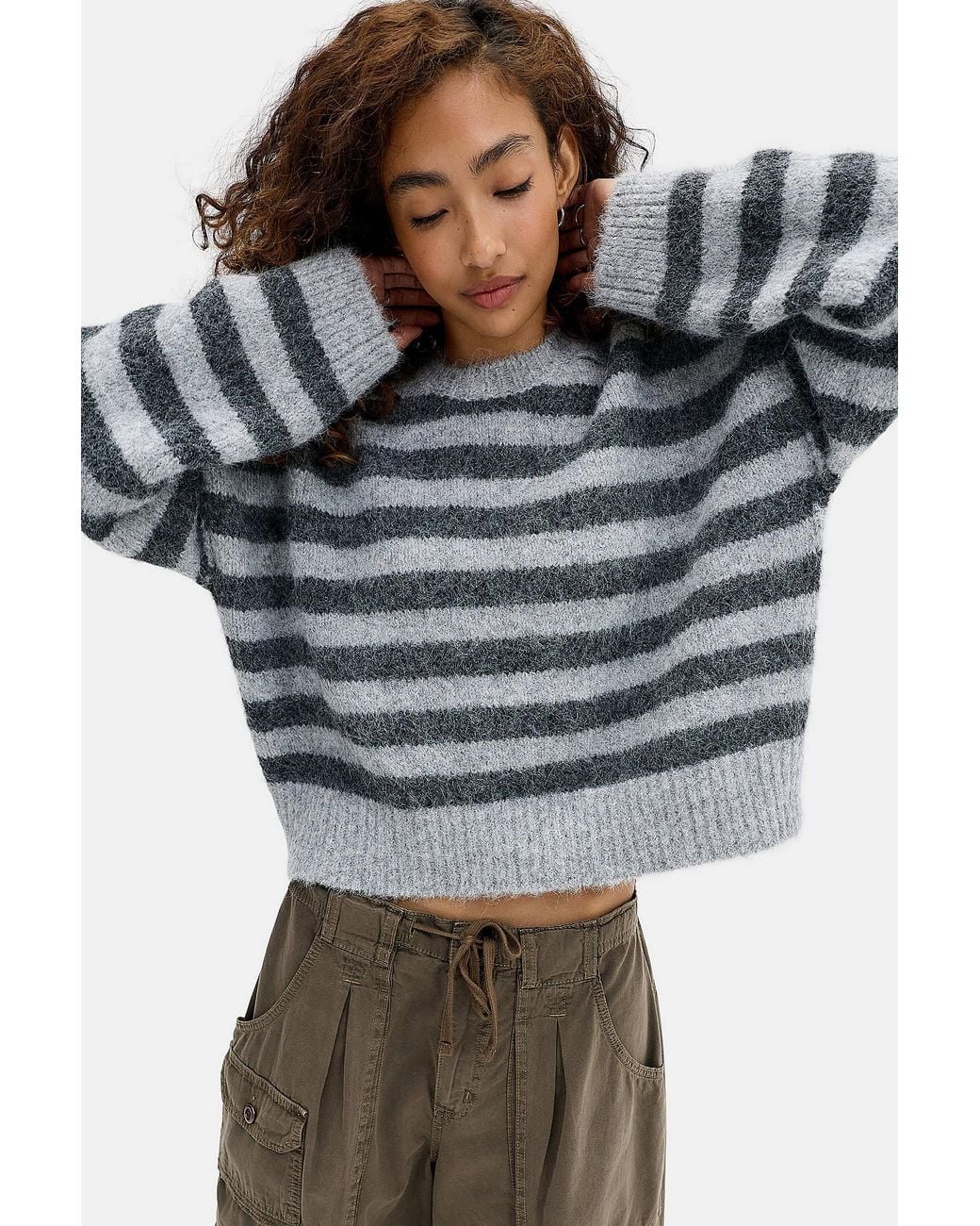 Urban Outfitters Gray Uo Brooklyn Jumper Xs At