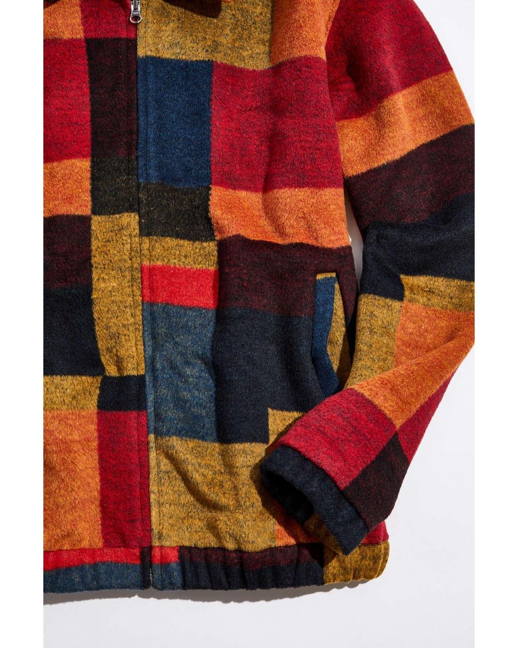 Urban outfitters color block 2025 jacket
