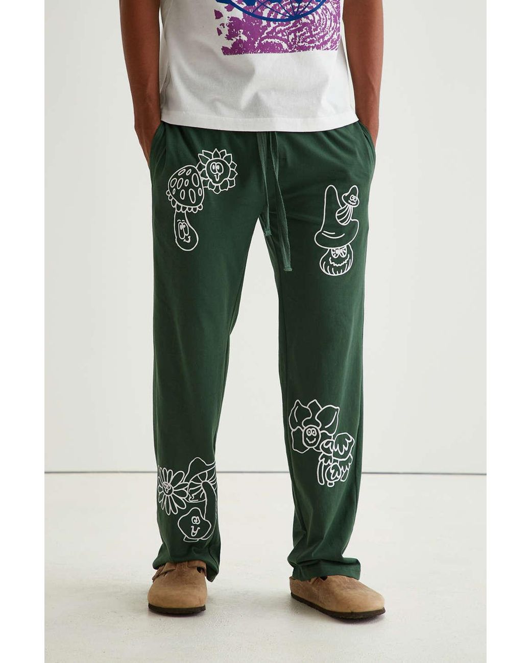Mushroom Print Lounge Pant 