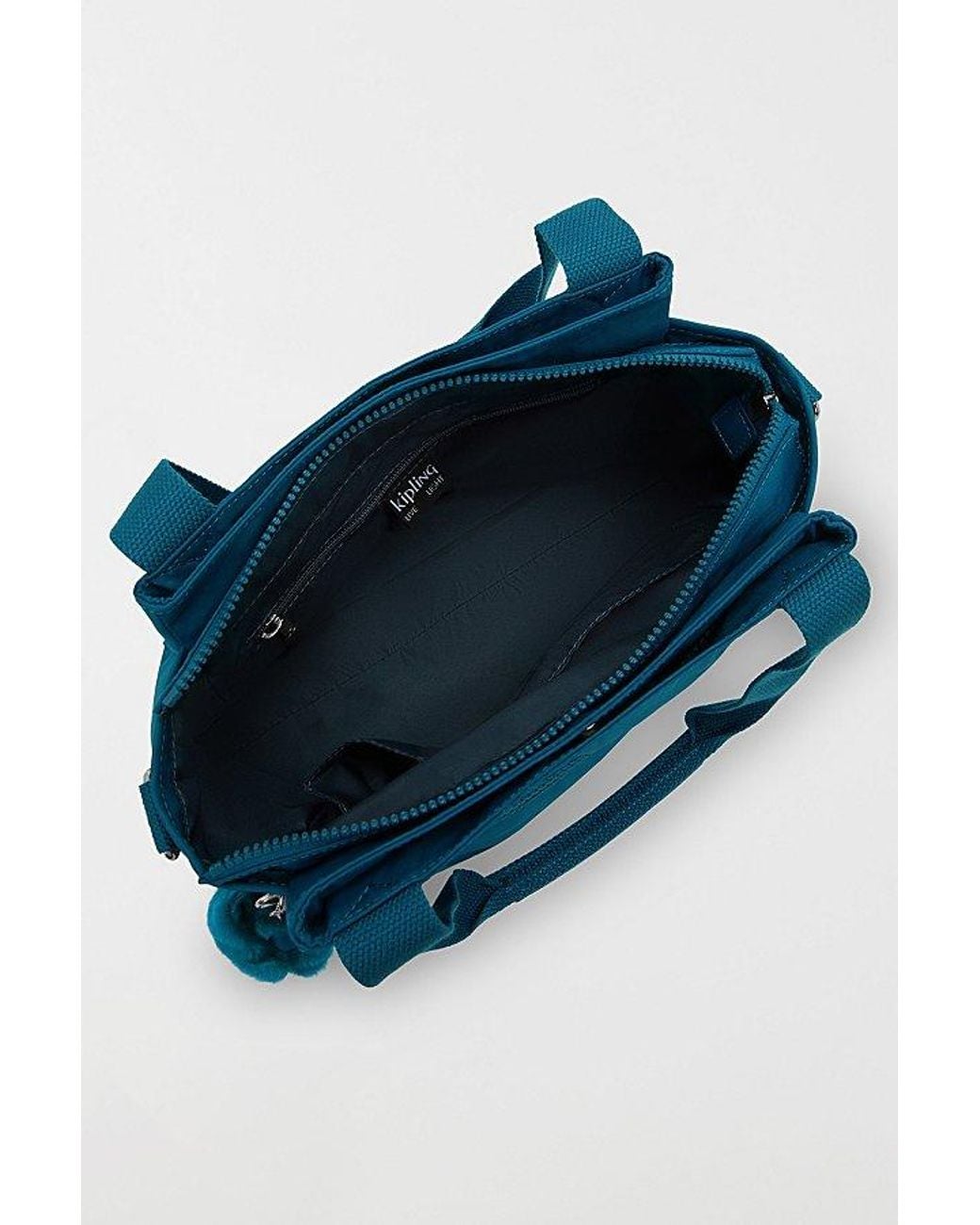 Kipling Elysia Nylon Shoulder Bag in Blue | Lyst