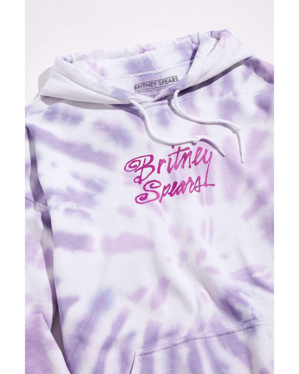 Urban Outfitters Britney Spears Tie-dye Hoodie Sweatshirt in Purple for Men  | Lyst