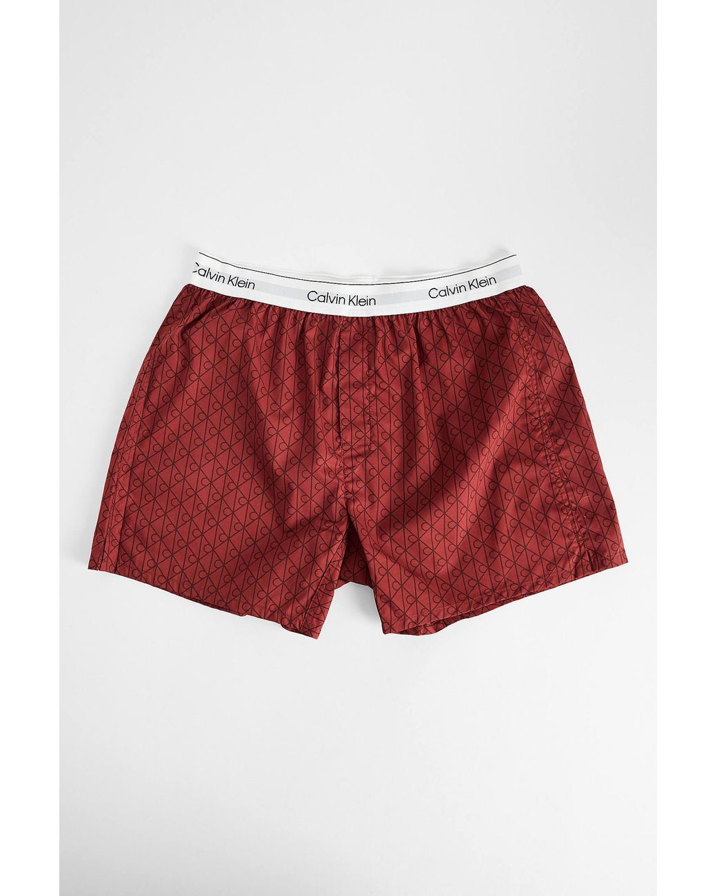 Calvin Klein Red Boxers Small At Urban Outfitters for men