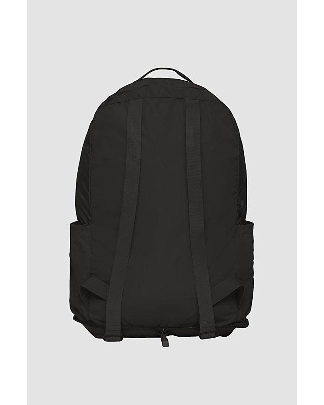 BABOON TO THE MOON Black Packable Backpack