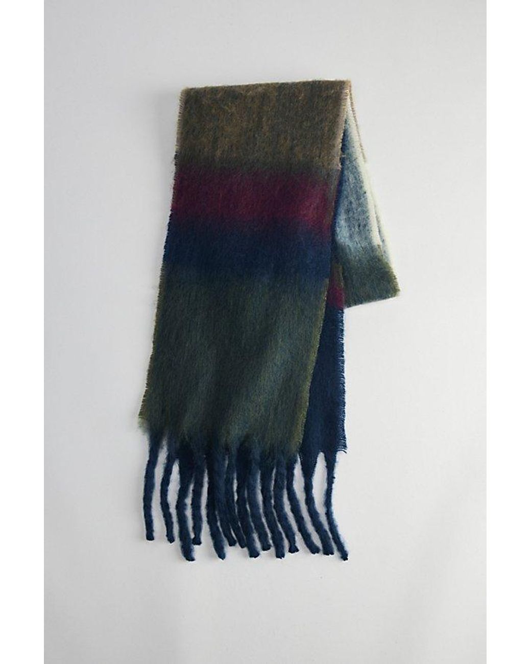 Urban Outfitters Striped Woven Scarf in Blue for Men | Lyst Urban Outfitters Striped Woven Scarf in Blue for Men | Lyst