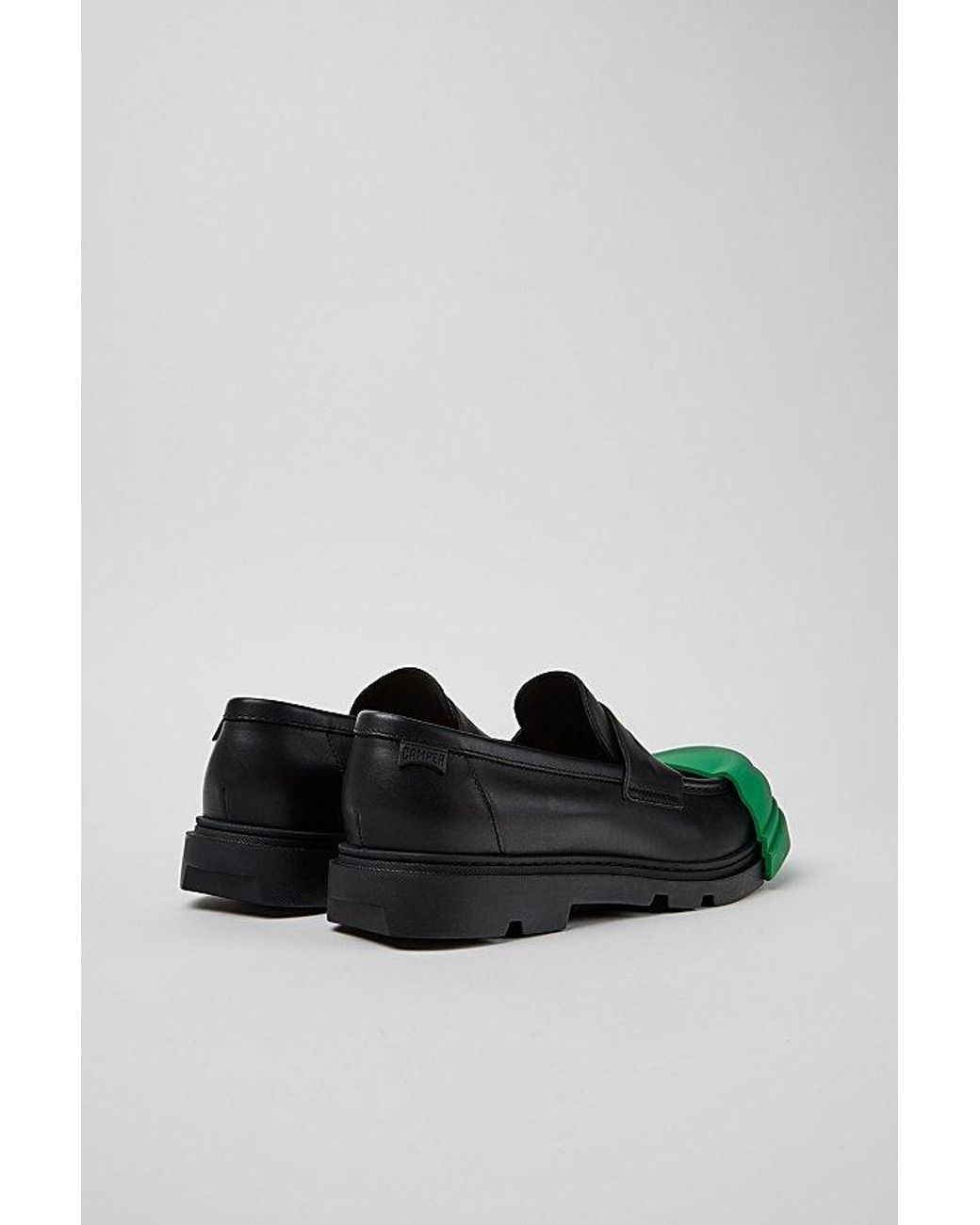 Camper Black Junction Suede Loafers for men