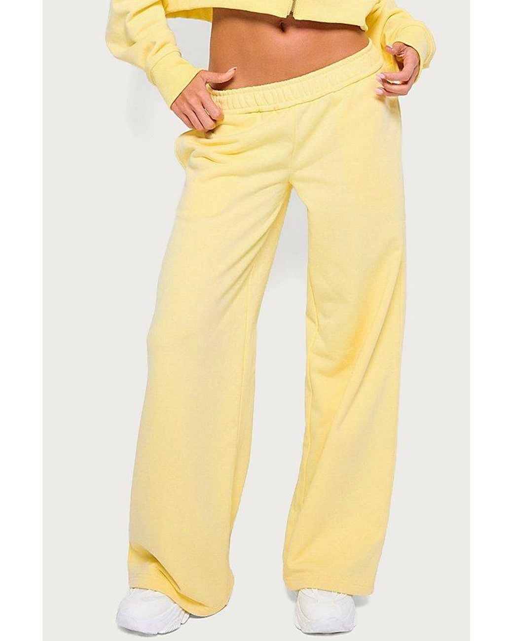 Edikted Yellow Byrdi Sweatpants