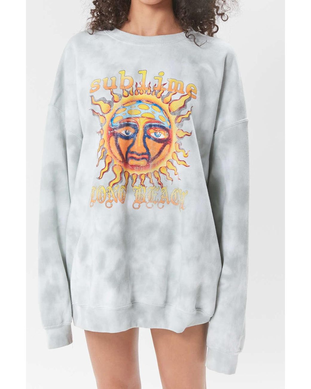 Urban Outfitters Sublime Tie-dye Crew Neck Sweatshirt | Lyst