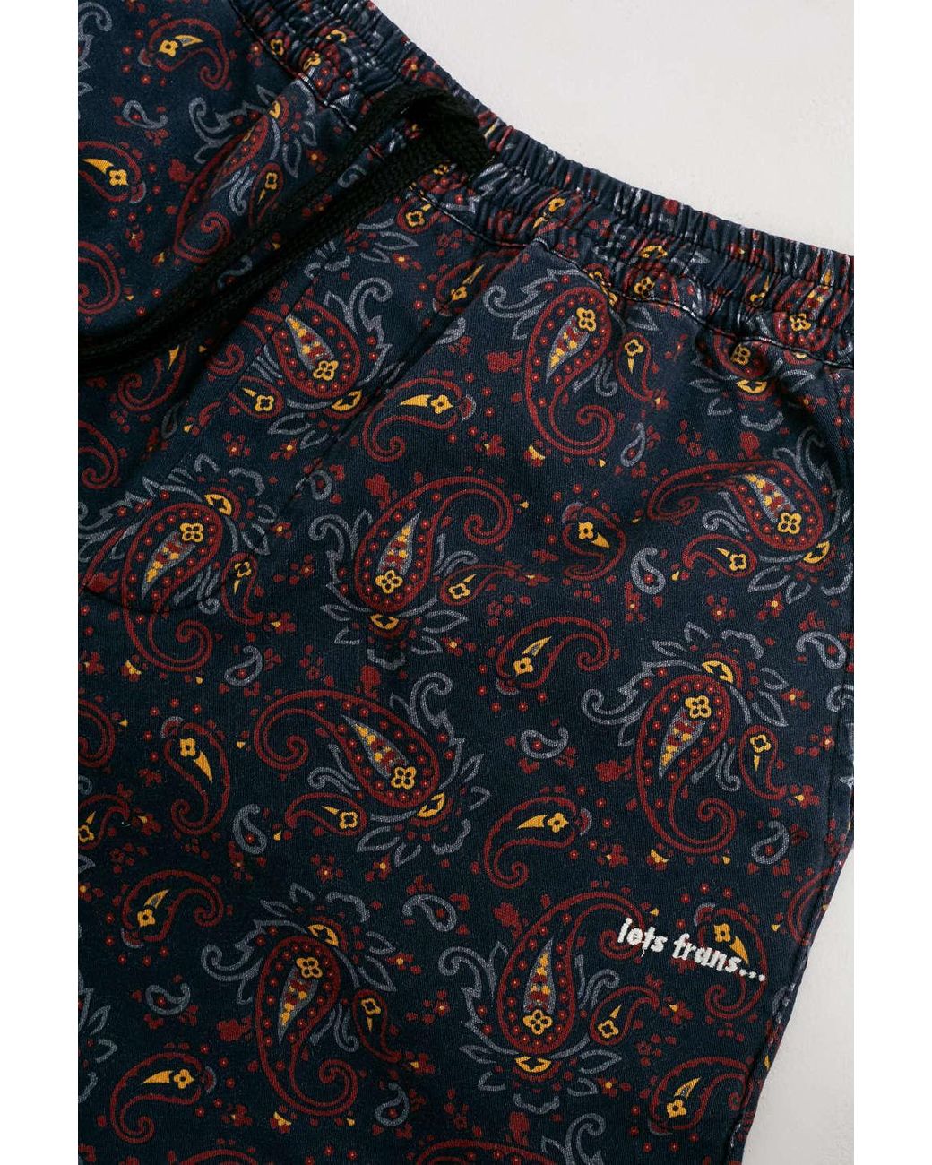 Uo Xander Paisley Pant in Blue for Men 