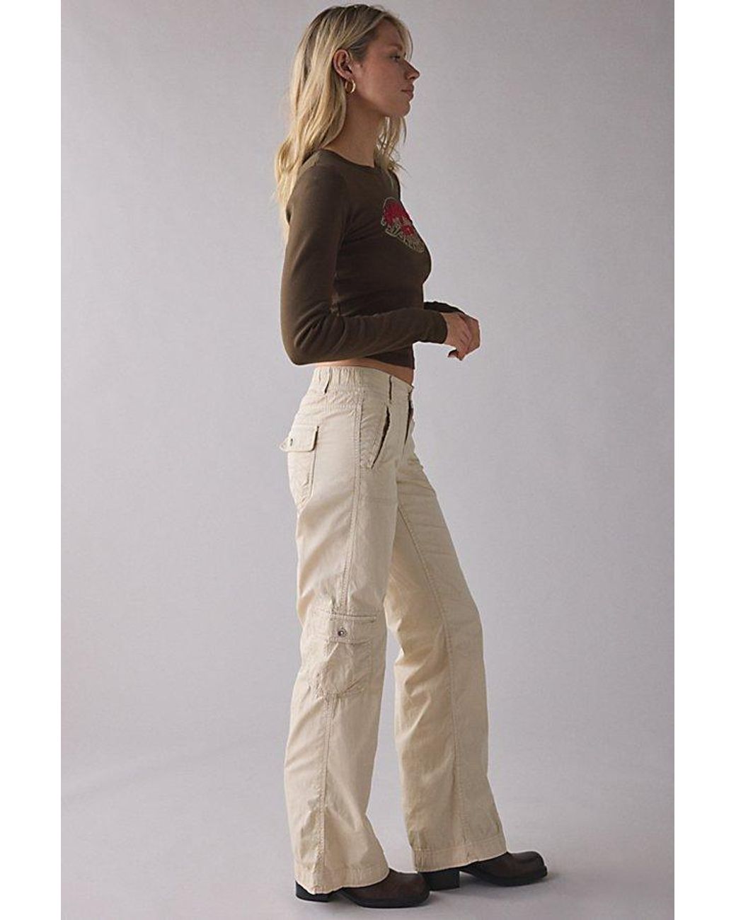 BDG Natural 360 Utility Low-Rise Straight Leg Pant