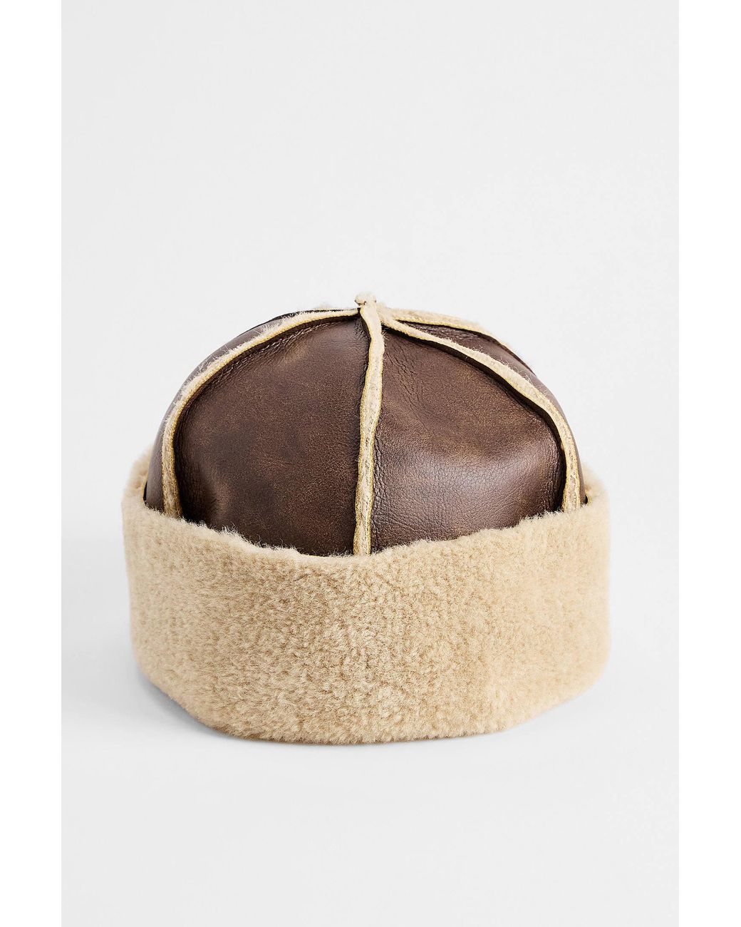 Urban Outfitters Natural Uo Faux Suede Docker Hat for men