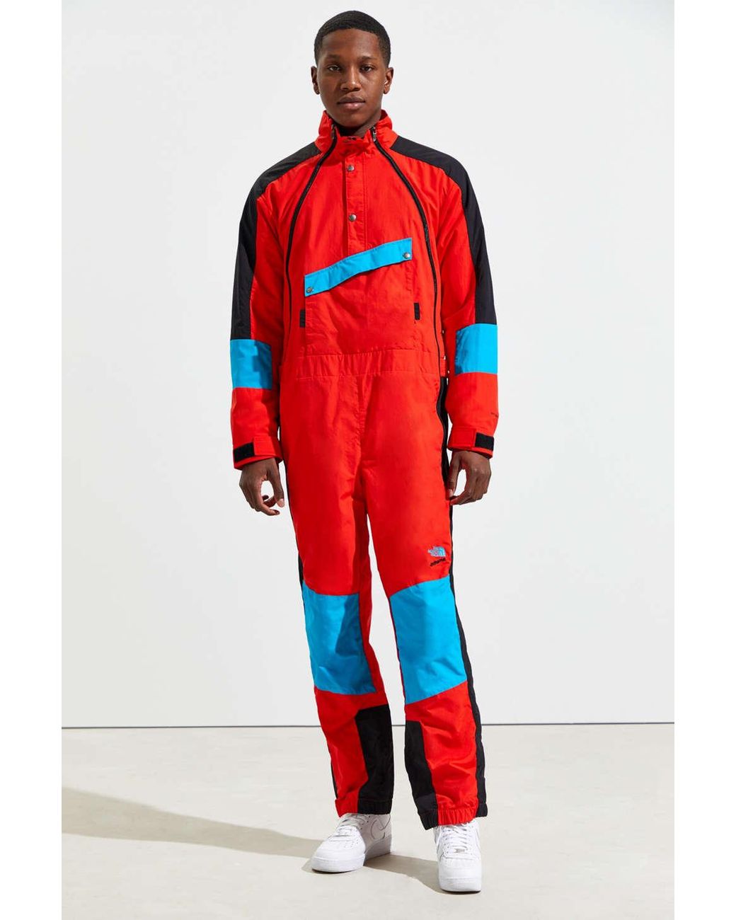 The North Face 90 Extreme Wind Jumpsuit in Red for Men | Lyst