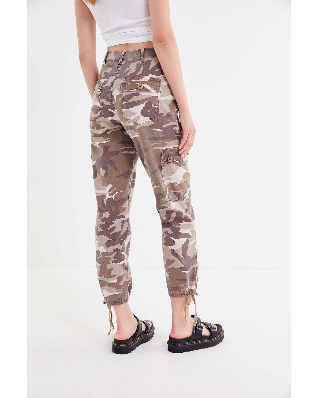 Cotton Uo Authentic Camo Cargo Pant 