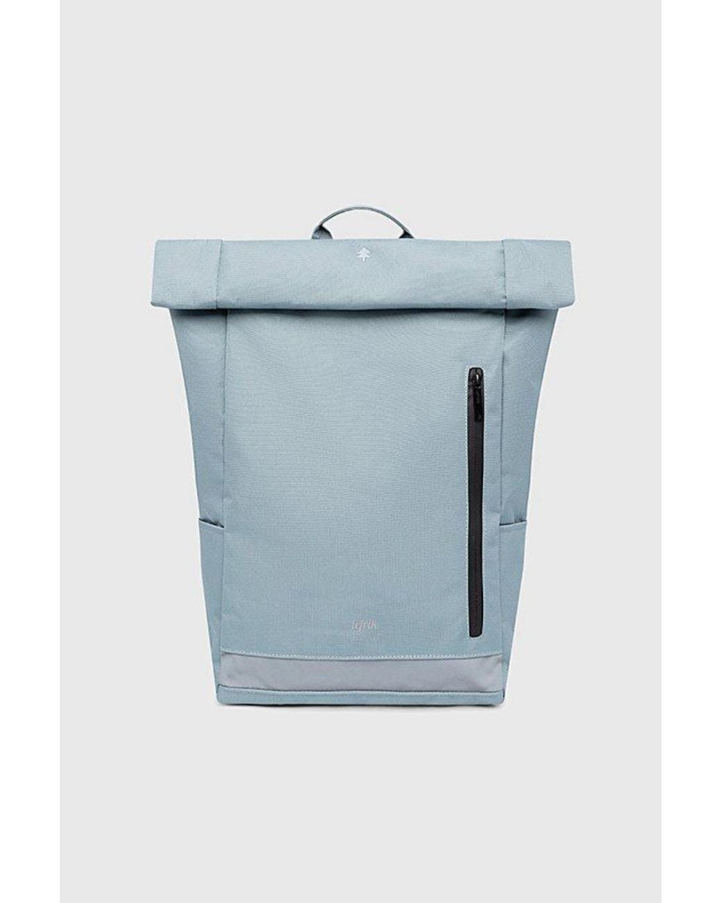 Lefrik Blue Roll Reflective Backpack for men