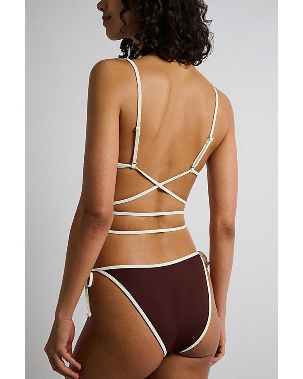 Onia Multicolor Cleo String Bikini Bottom