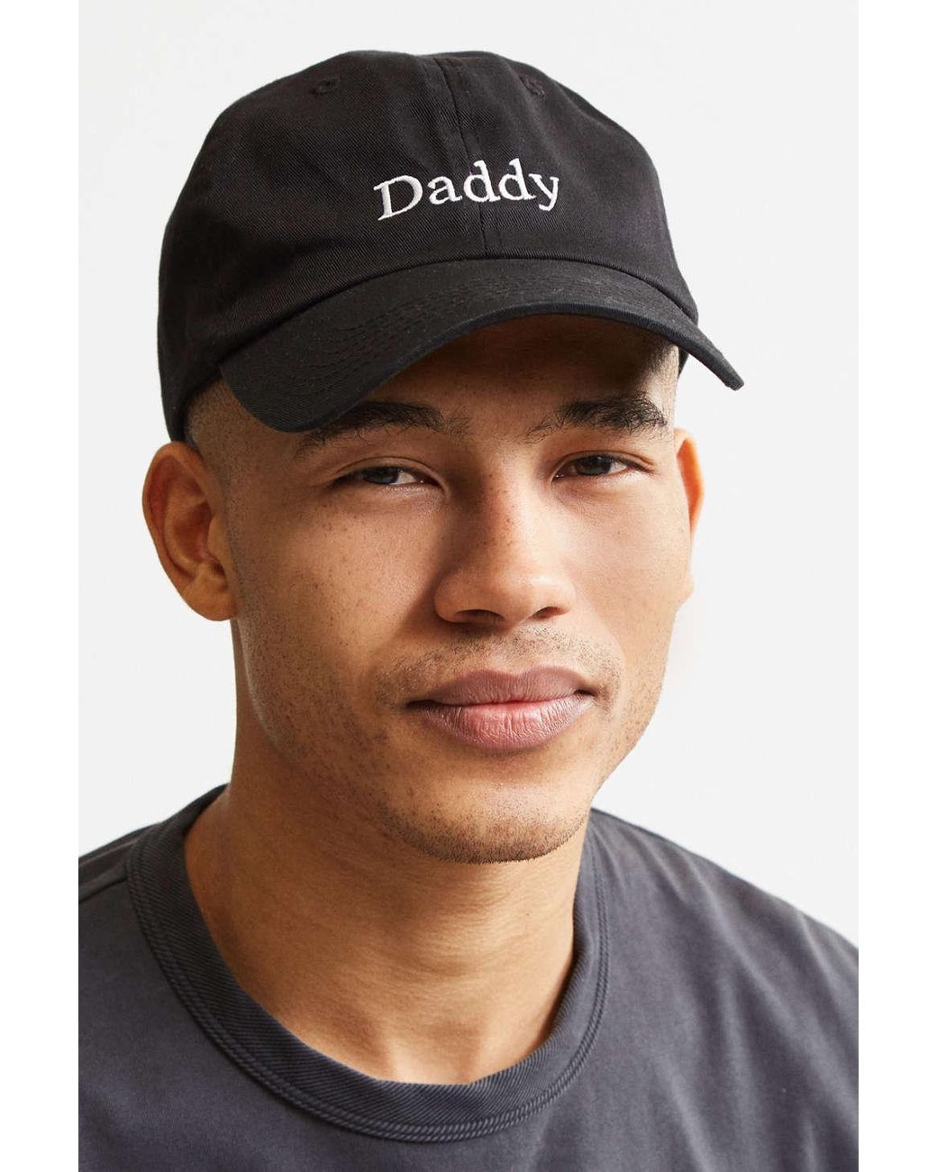 Urban Outfitters Daddy Baseball Hat in Black for Men | Lyst
