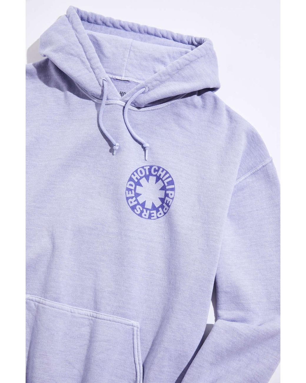 Urban Outfitters Red Hot Chili Peppers Hoodie Sweatshirt in Blue