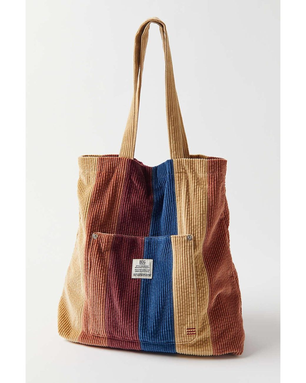 BDG Patchwork Corduroy Tote Bag Lyst